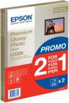 Epson papier Premium Glossy Photo Paper 2x15 arkuszy A4 255g