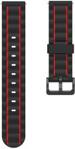 Erbord Pasek Silikonowy do zegarka Polar Grit X/ Vintage M/ Huawei Watch GT 2e, Red/Black (208733)