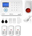 Erda Electronic alarm gsm 3G + WiFi PG R3 + syrena 120 dB - 120 dB 3 czujniki Easy Security