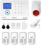 Erda Electronic alarm gsm 3G + WiFi PG R4 + syrena 120 dB - 120 dB 4 czujniki Easy Security