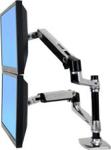 Ergotron Podwójne ramię biurkowe LX Dual Stacking Arm (45-248-026)