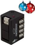 Esperanza Hub 4 Porty EA126 USB 2.0 (E5905784769929)