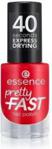 essence Pretty Fast lakier do paznokci 5 ml Ready Steady Red