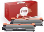 ESTIO ZGODNY DWUPAK TONERÓW DO BROTHER HL-2130 HL-2135W HL-2240D DCP-7055 MFC-7360N TN-2220 E-TN2220D