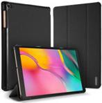 Etui Dux Ducis Domo do Samsung Galaxy Tab A 10.1 2019 czarne + Szkło Alogy - Czarny (37701UNIW)