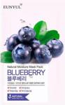 Eunyul Maska Na Tkaninie Do Twarzy Z Ekstraktem Z Jagód Natural Moisture Blueberry Mask 22Ml