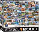 Eurographics Puzzle 2000El. Globetroter Świat