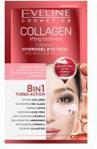 Eveline Collagen. Hydrożelowe Płatki pod oczy ujędrniające 8w1