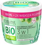 Eveline Cosmetics Bio Organic Cica-Krem Do Twarzy Intensywnie Nawilżający 3 W 1 100Ml