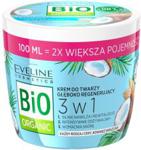 Eveline Cosmetics Bio Organic Krem Do Twarzy Głęboko Regenerujący 3 W 1 100Ml