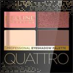 eveline cosmetics Cienie do powiek z aplikatorem Quattro Professional Eyeshadow Palette 06