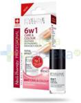 Eveline Nail Therapy 6w1 care&colour odżywka do paznokci nadająca kolor french 5ml