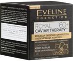 Eveline Royal Caviar Therapy Luksusowy krem serum silnie odbudowujący na noc 60+ 50ml