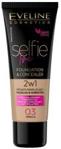 Eveline Selfie Time Podkład-korektor 2w1 03 Vanilla 30ml