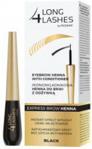 Express Brow Henna jednoskładnikowa henna do brwi z odżywką Black 6ml