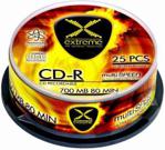 Extreme Cd-R 700Mb 80Min 52X Cake 25Szt (NOSEXECDR0002)