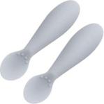 Ezpz Silikonowa Łyżeczka Tiny Spoon 2 Szt. Szarość (Eussp003)