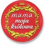 fajnekubki Lusterko okrągłe na Dzień Matki Mama moja królowa 02