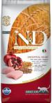 Farmina N & D Low Grain FELINE Adult NEUTERED Chicken & Pomegranate 1,5kg