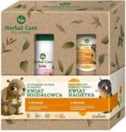 Farmona Herbal Care Emolientowy Krem Do Twarzy Kwiat Nagietka 50 Ml + Dwufazowa Oliwka Do Kąpieli Kwiat Migdałowca 300 Ml