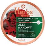 Farmona Herbs emolientowa maska do delikatnych i zniszczonych włosów Olej Makowy 250 ml