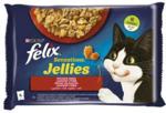 Felix Sensations Jellies Karma dla kotów wiejskie smaki w galaretce 4x85g