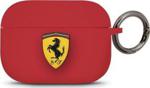 Ferrari Ferrari FEACAPSILGLRE AirPods Pro cover czerwony/red Silicone