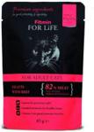 Fitmin For Life cat pouch adult beef 85g