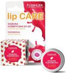 FLOS-LEK LIP CARE Wazelina kosmetyczna do ust poziomkowa 15ml