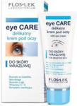 FlosLek EYE CARE Delikatny krem pod oczy ze świetlikiem i witaminą C 15ml