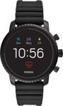 Fossil Gen 4 Q Explorist Hr Black Silicone (Ftw4018)