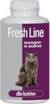 Fresh Line szampon w pudrze dla kotów 250g