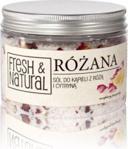 Fresh Natural Różana Sól do Kąpieli z Różą i Cytryną 500g