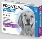 Frontline Spot On Krople L 20-40Kg 0,67Ml 3 Pipety