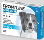 Frontline Spot On Pies M 10-20 Kg Dla Psów 3X1,34Ml