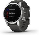 Garmin Zegarek Z Gps Fenix 7S Silver Grey