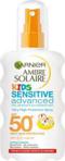 Garnier Ambre Solaire Kids Sensitive Spray Ochronny Dla Dzieci Spf 50+ 200Ml