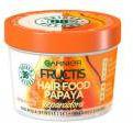 Garnier Fructis Hair Food 3w1 maska regenerująca do włosów zniszczonych Papaya 390ml