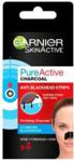 Garnier Plastry Oczyszczające Na Nos Z Węglem Skin Active Pure Active Anti-Blackhead Charcoal Strips 4Szt.