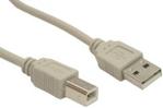 Gembird AM-BM kabel USB 2.0 4.5m black Niklowane końce (CCP-USB2-AMBM-15)