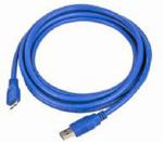 GEMBIRD AM-Micro kabel USB 3.0 1.8M (CCP-MUSB3-AMBM-6)