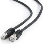 Gembird PATCH CORD FTP KAT.6E OSŁONKA ZALEWANA 0.5M CZARNY (PP6-0.5M/BK)