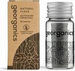 Georganics Nić Dentystyczna Activated Charcoal 50M