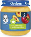 Gerber Deserek Mus Jabłkowy Z Brzoskwiniami dla niemowląt po 4 Miesiącu 125G