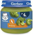 Gerber Obiadek Brokuły dla niemowląt po 4 Miesiącu 80G