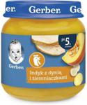 Gerber Obiadek Indyk Z Dynią I Ziemniaczkami dla niemowląt po 5 Miesiącu 125G