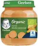 Gerber Organic Dynia Słodki Ziemniak dla niemowląt po 4 Miesiącu 125G