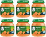 Gerber Organic Dynia Słodki Ziemniak dla niemowląt po 4 Miesiącu 6x125G