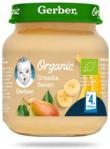 Gerber Organic Gruszka Banan dla niemowląt po 4 Miesiącu 125G