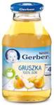 Gerber Sok 100% Gruszka dla niemowląt po 4 Miesiącu 200ml